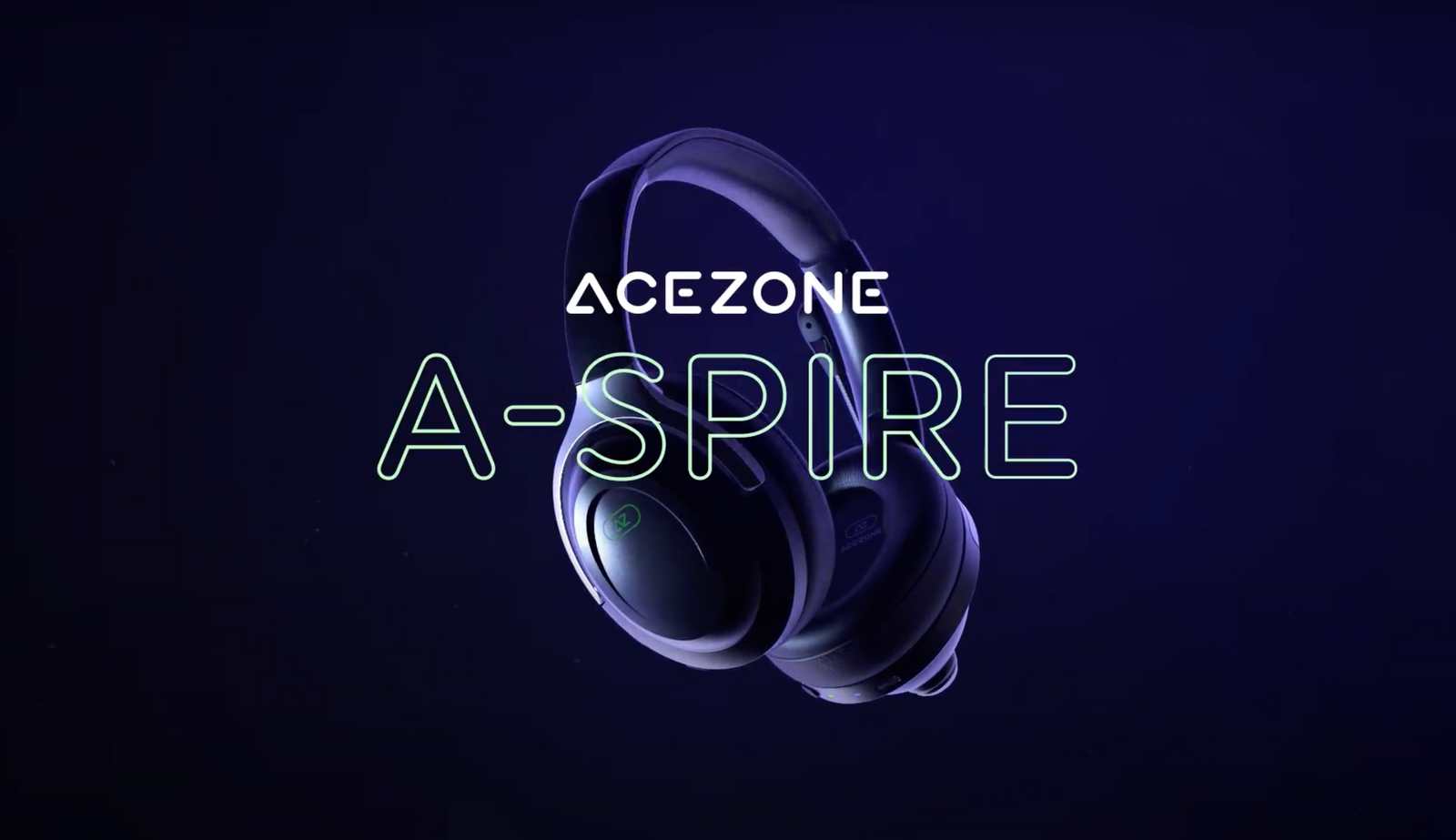 A-Spire Hybrid ANC Gaming Headset | Ultra-Low Latency & Pro Mic